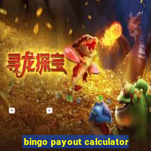 bingo payout calculator